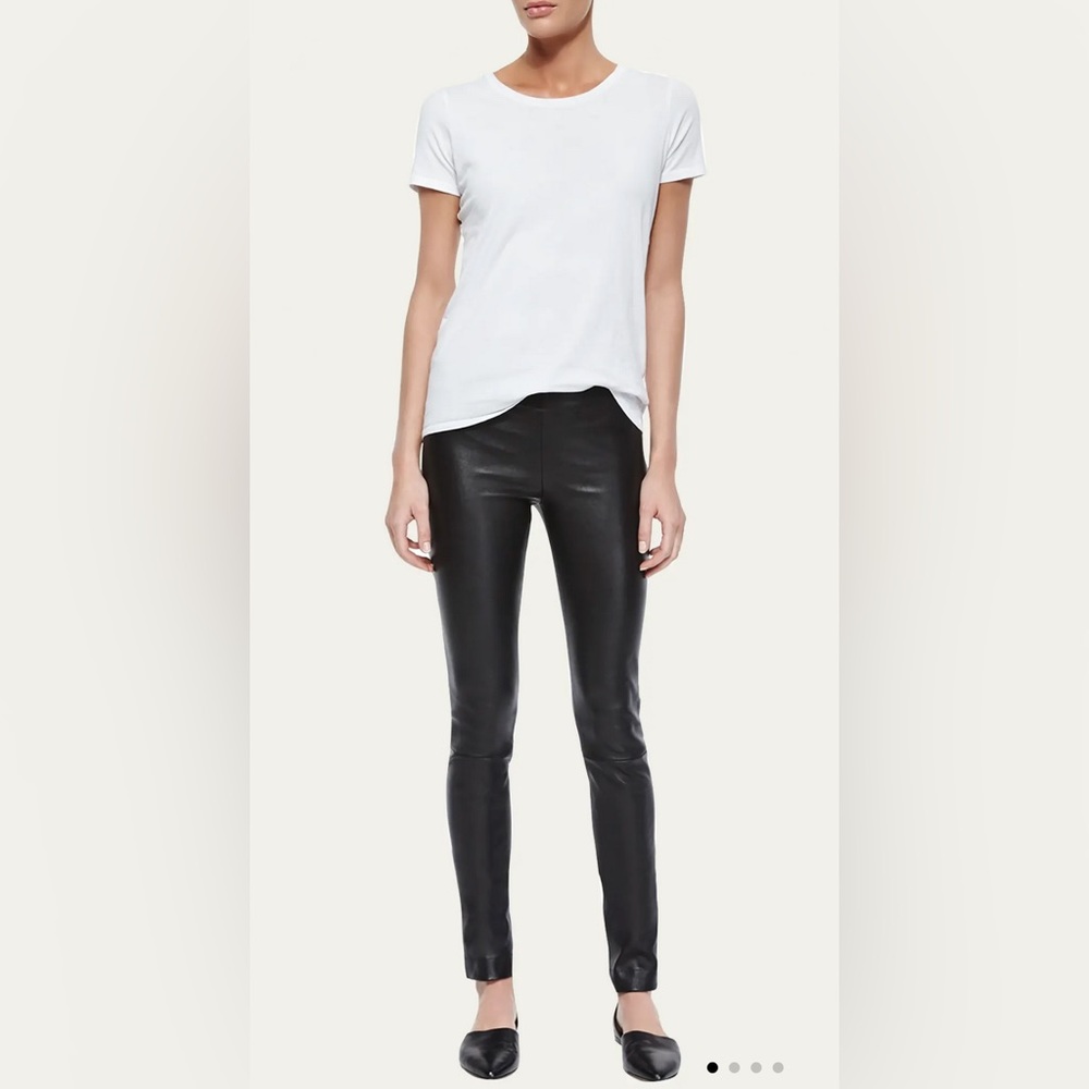 NWOT THE ROW Skinny Leather Moto Leggings - sold out everywhere!